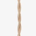 Mexlite Pendelarmatuur GRAZIOGLASS ?14cm E27 IP20, messing