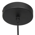 Steinhauer pendant luminaire BOLLIQUE round E27 IP20, black dimmable