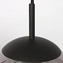 Steinhauer Pendelarmatuur BOLLIQUE 6-vlams E27 IP20, zwart dimbaar