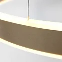 Pendelarmatuur RINGLUX LED IP20, goud dimbaar