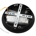 Pendelarmatuur RINGLUX LED IP20, goud dimbaar