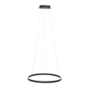 Pendelarmatuur RINGLUX LED IP20, goud dimbaar