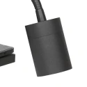 Mexlite Wandarmatuur UPROUND 1-vlams GU10 IP20, zwart 