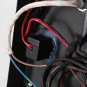 Mexlite Wandarmatuur UPROUND 1-vlams GU10 IP20, zwart 