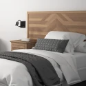 Mexlite Wandarmatuur UPROUND 1-vlams GU10 IP20, zwart 