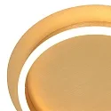 Steinhauer ceiling luminaire RINGLUX 1 flame IP20, gold dimmable
