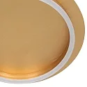 Steinhauer ceiling luminaire RINGLUX 1 flame IP20, gold dimmable