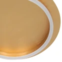 Steinhauer Plafondarmatuur RINGLUX 1-vlams IP20, goud dimbaar
