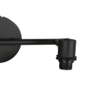 Steinhauer Plafondarmatuur BAMBUS 2-vlams E14 IP20, hout, zwart dimbaar