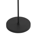Steinhauer Staande lamp BAMBUS 2-vlams E14 IP20, hout, zwart dimbaar