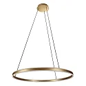Pendelarmatuur RINGLUX up down IP20, goud dimbaar