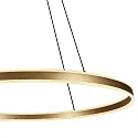 Pendelarmatuur RINGLUX up down IP20, goud dimbaar