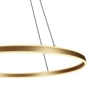 Pendelarmatuur RINGLUX up down IP20, goud dimbaar