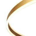 Pendelarmatuur RINGLUX up down IP20, goud dimbaar