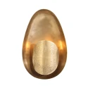 anne light & home Wandarmatuur BRASS 1-vlams E27 IP20, brons dimbaar