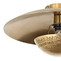 anne light & home Plafondarmatuur BRASS E27 IP20, dimbaar