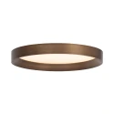 ceiling luminaire FLADY 2 flames IP20, bronze dimmable
