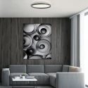 Steinhauer ceiling luminaire FLADY up / down IP20, black dimmable