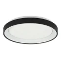 Plafondarmatuur RINGLEDE IP20, zwart dimbaar