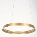 Steinhauer Pendelarmatuur RINGLUX IP20, goud dimbaar