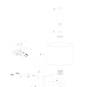 Steinhauer wall luminaire STANG IP20, dimmable