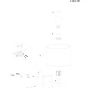 Steinhauer wall luminaire STANG E27 IP20, dimmable