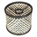 Steinhauer table lamp STANG 1 flame E27 IP20, black dimmable