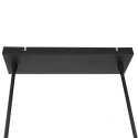Steinhauer pendant luminaire STANG 3 flames E27 IP20, black dimmable