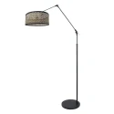 Steinhauer floor lamp PRESTIGE CHIC 1 flame E27 IP20, black dimmable