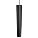 Steinhauer Pendelarmatuur BOLLIQUE 9-vlams GU10 + E27 IP20, zwart dimbaar