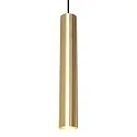 Steinhauer Pendelarmatuur BOLLIQUE 9-vlams GU10 + E27 IP20, messing dimbaar