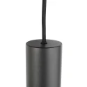 Steinhauer pendant luminaire BOLLIQUE 5 flames GU10 + E27 IP20, black dimmable