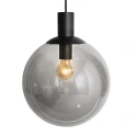 Steinhauer pendant luminaire BOLLIQUE 5 flames GU10 + E27 IP20, black dimmable