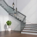 Steinhauer pendant luminaire BOLLIQUE 5 flames GU10 + E27 IP20, black dimmable