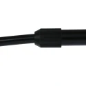 Steinhauer Booglamp LUMA NOLA 1-vlams E27 IP20, zwart dimbaar