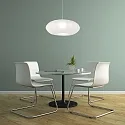 Steinhauer Pendelarmatuur SPARKLED LIGHT E27 IP20, dimbaar