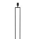 Steinhauer Staande lamp STANG E27 IP20, dimbaar