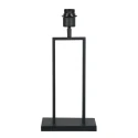 Steinhauer table lamp STANG 1 flame E27 IP20, black dimmable