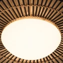 anne light & home Plafondarmatuur AURA 1-vlams IP20, zwart dimbaar