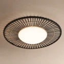 anne light & home Plafondarmatuur AURA 1-vlams IP20, zwart dimbaar