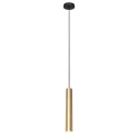 pendant luminaire TUBEL GU10 IP20, brass dimmable