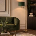 Mexlite floor lamp BELLA 1 flame E27 IP20, bronze dimmable