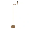 Mexlite floor lamp BELLA 1 flame E27 IP20, bronze dimmable
