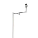 Mexlite floor lamp BELLA 1 flame E27 IP20, steel dimmable
