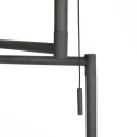 floor lamp BELLA 1 flame E27 IP20, black dimmable