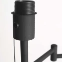 floor lamp BELLA 1 flame E27 IP20, black dimmable