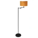 Mexlite floor lamp BELLA 1 flame E27 IP20, black dimmable