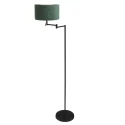 Mexlite floor lamp BELLA 1 flame E27 IP20, black dimmable