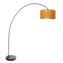 Mexlite arc luminaire SOLVA 1 flame E27 IP20, black dimmable