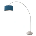 arc luminaire SOLVA 1 flame E27 IP20, steel dimmable